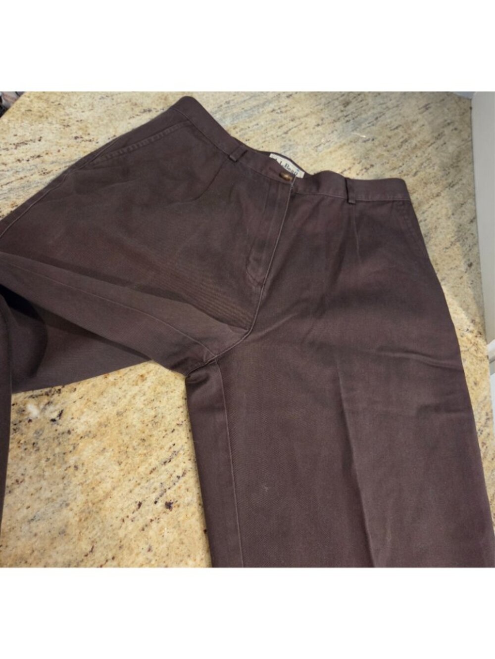 Lot of 2 LL Bean Women’s Size 12 Pants Original Fit Pants & Blue Walking Shorts - Picture 13 of 16